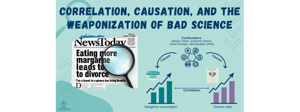 Correlation, Causation, and the Weaponization of Bad Science